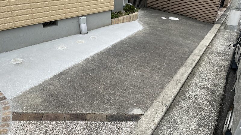 コンクリートの塗り替え工事
