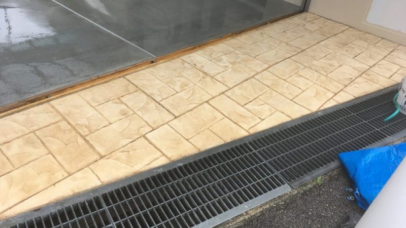 スタンプコンクリート