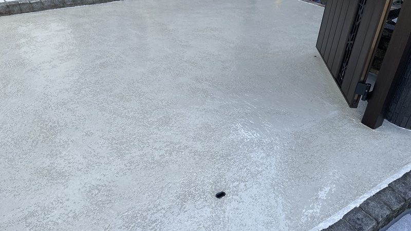 床の塗り替え