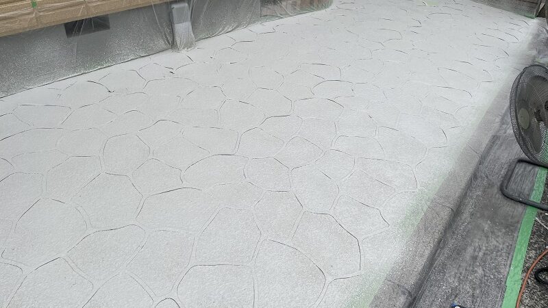 コンクリートの塗り替え工事