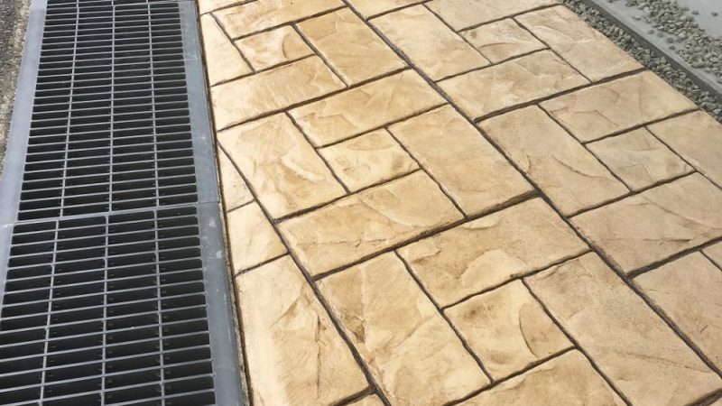 スタンプコンクリート